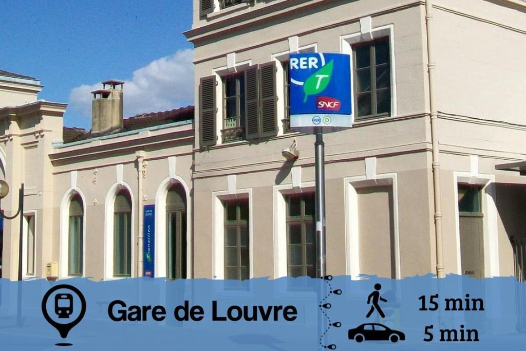 Smart House Airport Cdg, Asterix Apartman Louvres Kültér fotó